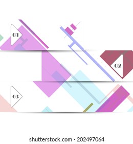 Vector web element for your design, vintage abstract Illustration.