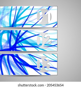 Vector web element for your design, abstract Illustration.