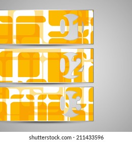 Vector web element for your design, abstract Illustration.