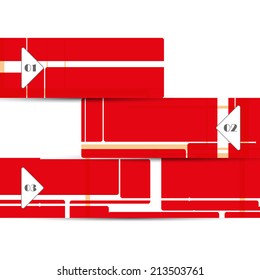 Vector web element for your design, abstract Illustration.