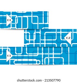 Vector web element for your design, abstract Illustration.