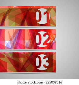 Vector web element for your design, abstract Illustration.