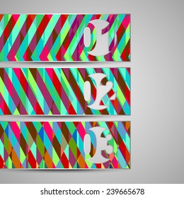 Vector web element for your design, abstract Illustration.