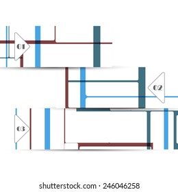 Vector web element for your design, abstract Illustration.