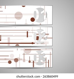 Vector web element for your design, circuit board Illustration.