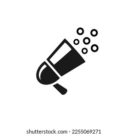 Vector web icon loudspeaker, beep. Flat design.