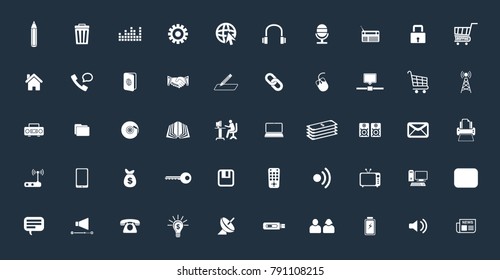 vector web icon set