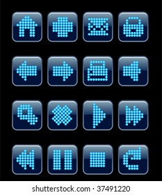 Vector web icons.