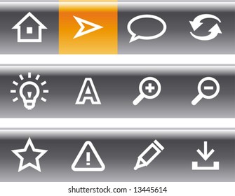 Vector web icons set
