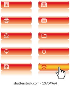 Vector web icons set