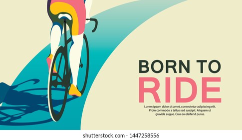 Vector  web  illustration. Choosing the best bike for your lifestyle. Cycling. Bycycle. #2
