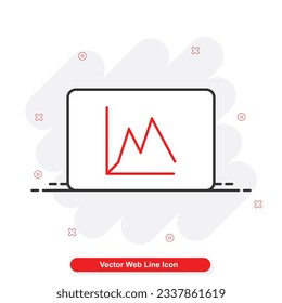 conjunto de iconos de línea web vectorial
