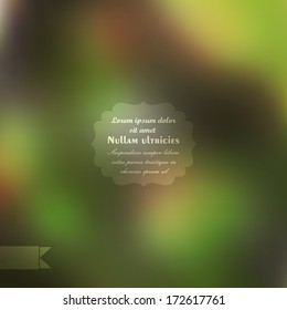 Vector web and mobile interface template. Corporate website design. Minimalistic web multifunctional media backdrop. Editable.  Vector blurred background. Unfocused