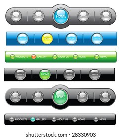vector Web navigation.To see similar, please VISIT MY GALLERY