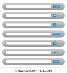 Vector Web Search Bars