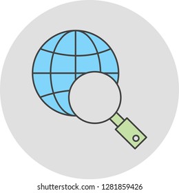Vector Web Search Icon