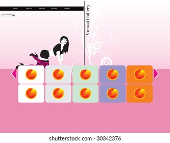 vector web template