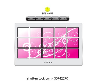 vector web template