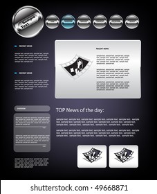 vector web template