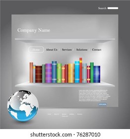 vector web template