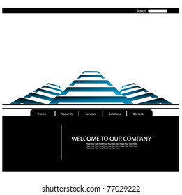 vector web template
