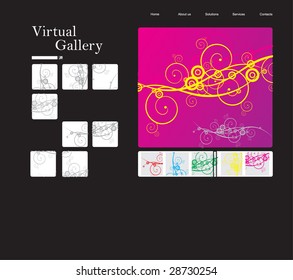 vector web template 9