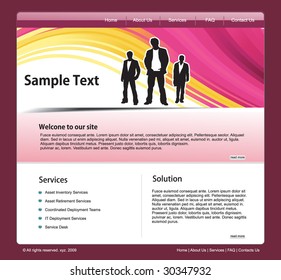 vector web template for more template of this type