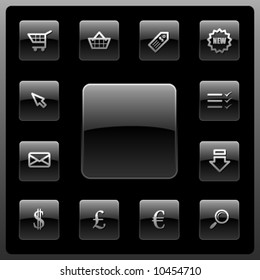 Vector webshop icon set