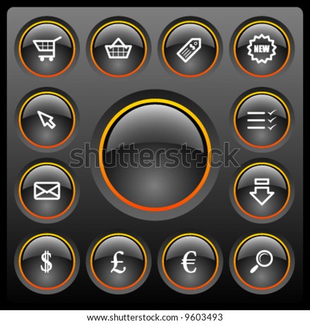 vector webshop iconset