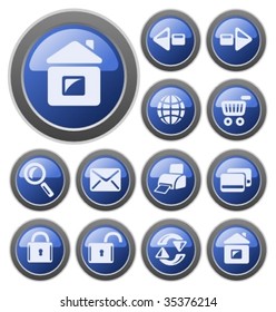 Vector: Website buttons