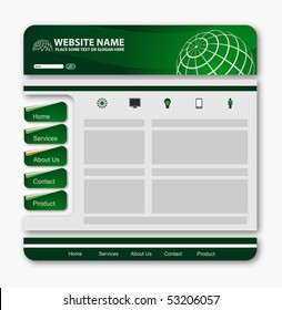 vector website design