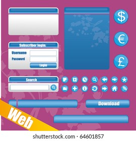 Vector Website Elements