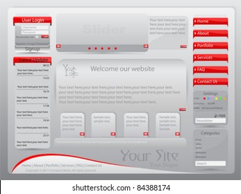 Vector Website Template