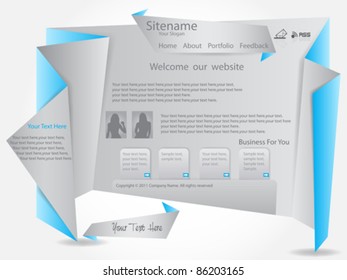 Vector Website Template