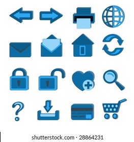 Vector: Website&internet icons