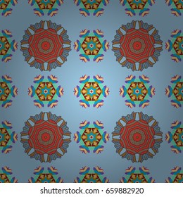 Vector wedding invitation, thank you card, save the date, baby shower cards on colorful background. Baby shower, menu, flyer, banner template, mandala colorful background, Indian design.