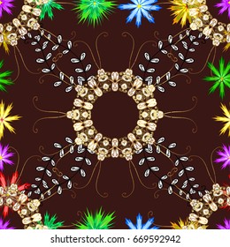 Vector wedding invitation, thank you card, save the date, baby shower cards on background. Baby shower, menu, flyer, banner template, mandala background, Indian design.