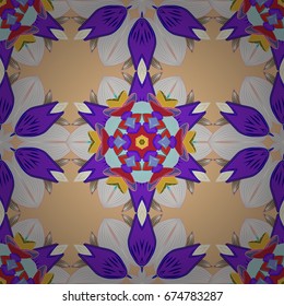 Vector wedding invitation, thank you card, save the date, baby shower cards on colorful background. Baby shower, menu, flyer, banner template, mandala colorful background, Indian design.