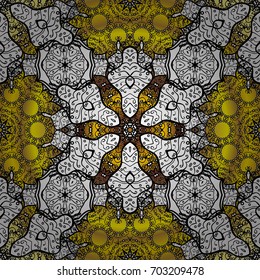 Vector wedding invitation, thank you card, save the date, baby shower cards on a colorful background. Baby shower, menu, flyer, banner template, mandala background, Indian design.