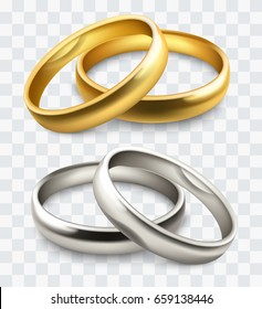vector wedding rings