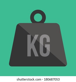 Vector Weight Kilogram Icon