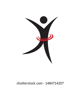 Vector - Weight Loss. Template sign for the diet, beauty and weight loss, women's health and sports club