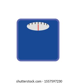 Vector weight scale icon. Scales icon symbol
