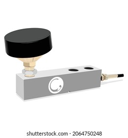 Vector weight scale load cell in the factory