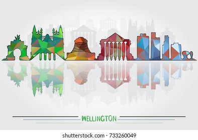 Vector Wellington City background