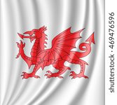 vector welsh dragon