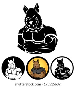Vector.  Werewolf.