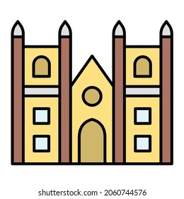 Diseño de iconos de esquema rellenados de Vector Westministra
