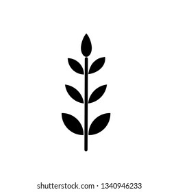 vector wheat icon.