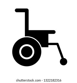 Vector Wheel chair Icon

